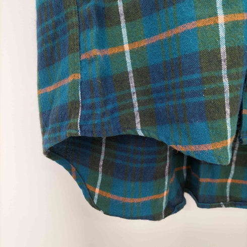 モンベル mont bell 日本製 CPO チェックシャツ メンズ JPN:L