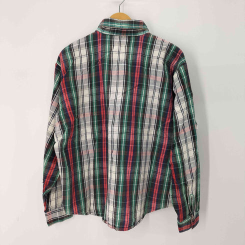 ファイブブラザー FIVE BROTHER USA製 三角タグ L/Sフランネルシャツ メンズ import:XL