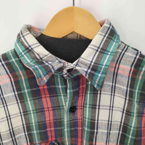 ファイブブラザー FIVE BROTHER USA製 三角タグ L/Sフランネルシャツ メンズ import:XL