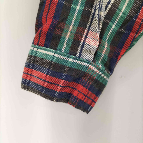 ファイブブラザー FIVE BROTHER USA製 三角タグ L/Sフランネルシャツ メンズ import:XL