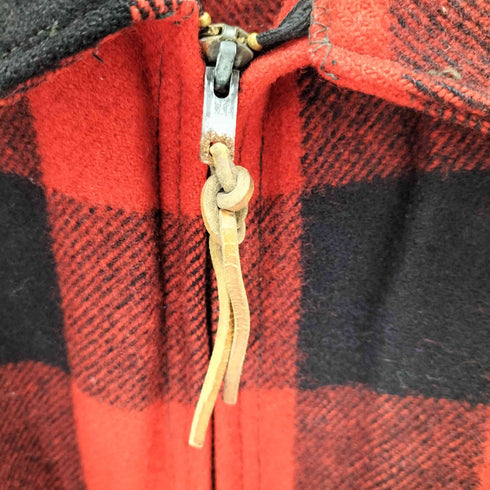 ウールリッチ WOOLRICH 50s TALONジップ バッファローチェック ウールブルゾン メンズ US:36