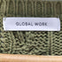 グローバルワーク GLOBAL WORK 毛玉になりにくいケーブルニット レディース REG