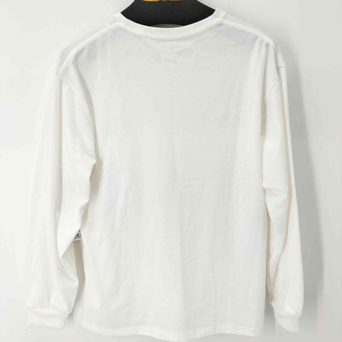 グローバルワーク GLOBAL WORK ヘビロッTEEプリントロングスリーブ レディース M