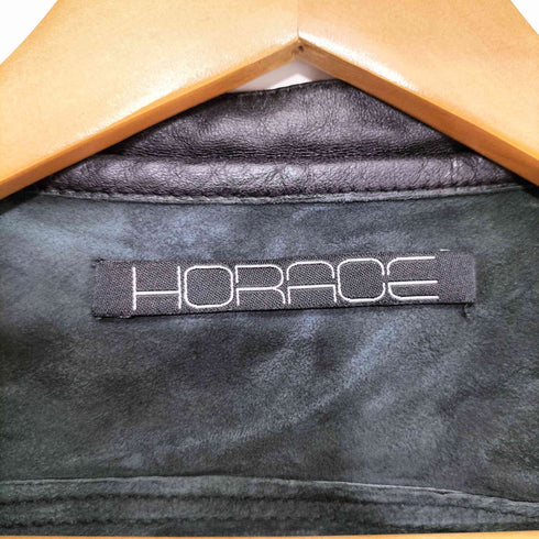 レイビームス Ray BEAMS HORACE y2k シープレザー ダブルライダースジャケット レディース JPN:S
