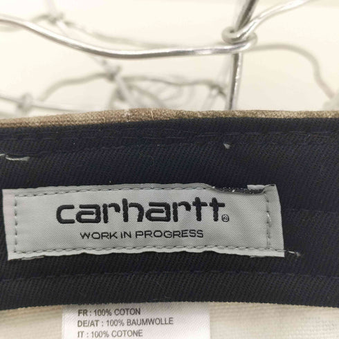 カーハートワークインプログレス Carhartt WIP CANVAS SCRIPT CAP メンズ
