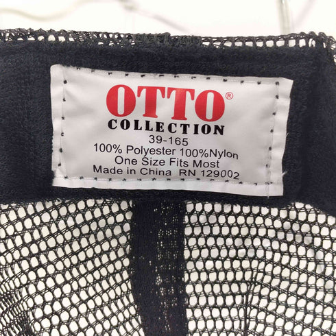 オットー otto collection フロントプリント メッシュ キャップ メンズ