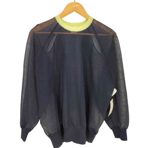 ロクビューティーアンドユースユナイテッドアローズ 6 BEAUTY & YOUTH UNITED ARROWS 23SS SHEER COLOR RIB PULLOVER シアー カラー リブ プルオーバー レディース