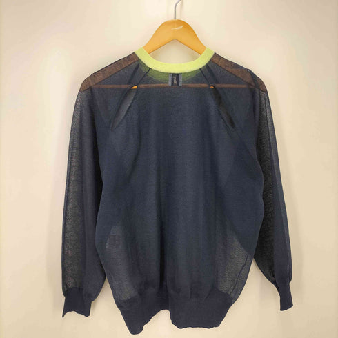 ロクビューティーアンドユースユナイテッドアローズ 6 BEAUTY & YOUTH UNITED ARROWS 23SS SHEER COLOR RIB PULLOVER シアー カラー リブ プルオーバー レディース