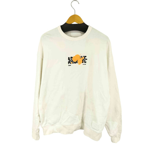 エーフォーエー Architect 4. Archive PAINT SWEAT CREWNECK プリントスウェットクルーネック メンズ JPN:L