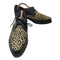 CREEPERS Blue Moon 英国製 レオパード柄 ハラコ レザー シューズ メンズ B
