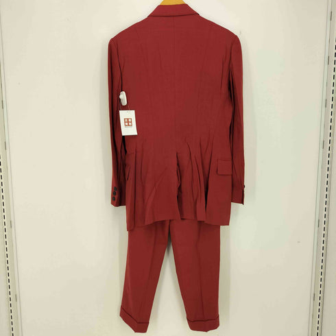 ジャンポールゴルチエ Jean Paul GAULTIER JUNIOR GAULTIER ウールレーヨン 3Bテーラードジャケット パンツスーツ セットアップ レディース 上下共に40