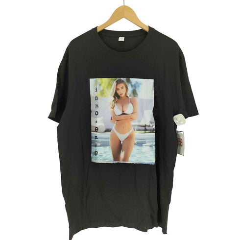 INNOCENCE 水着 ガール プリント S/S クルーネック Tシャツ メンズ JPN:XL