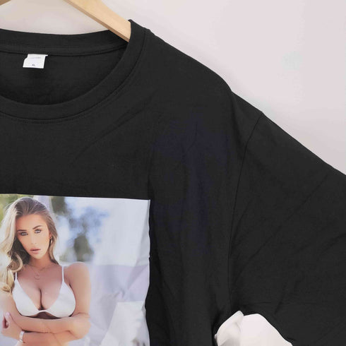 INNOCENCE 水着 ガール プリント S/S クルーネック Tシャツ メンズ JPN:XL
