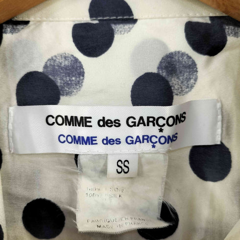コムデギャルソン COMME des GARCONS ドット柄シルクシャツ レディース SS