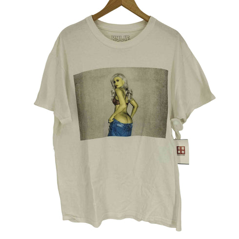 KYLIE USA製 セクシー ガール プリント S/S クルーネック Tシャツ メンズ import:L