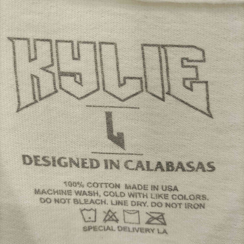 KYLIE USA製 セクシー ガール プリント S/S クルーネック Tシャツ メンズ import:L