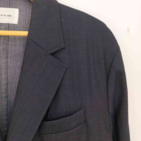 PORT BY ARK Wool Denim Chambray 2B Jacket メンズ JPN:2
