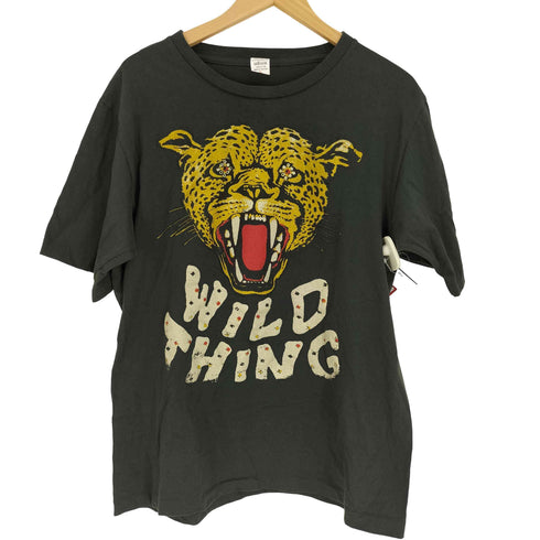 WILD THING タイガー プリント S/S クルーネック Tシャツ メンズ JPN:XL