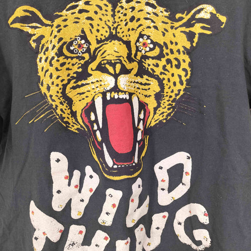 WILD THING タイガー プリント S/S クルーネック Tシャツ メンズ JPN:XL