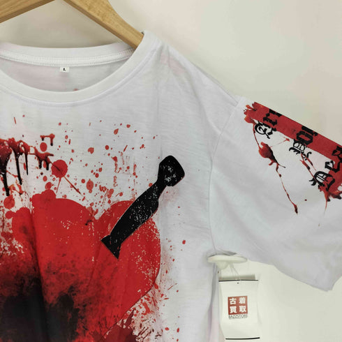 TRANSYLVANIA 血 プリント ロック S/S クルーネック Tシャツ メンズ JPN:XL