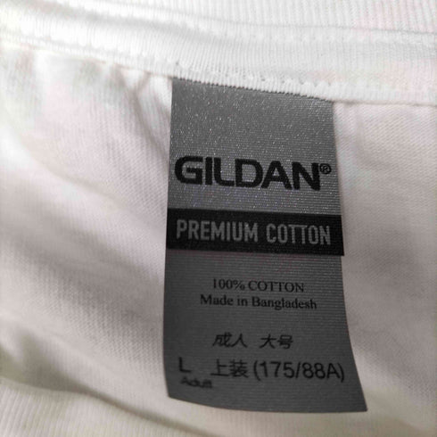 GILDAN PLAYBOY セクシー ガール バーコード プリント S/S クルーネック Tシャツ メンズ JPN:L