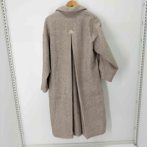 シールームリン Sea Room lynn ショールカラーウールコート レディース M