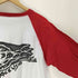 RED TEXTIL THE ACCUSED ロック バント プリント S/S クルーネック Tシャツ メンズ G