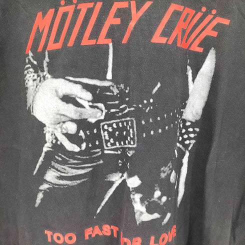 ザジーディーシー THE GTS TOO FAST FOR LOVE ロックバンド プリント S/S クルーネック Tシャツ メンズ import:L