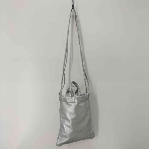 メゾンスペシャル MAISON SPECIAL Vegan Leather Shoulder Drawstring Bag ヴィーガンレザー巾着ショルダーバッグ レディース