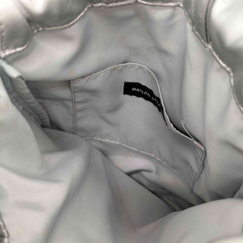 メゾンスペシャル MAISON SPECIAL Vegan Leather Shoulder Drawstring Bag ヴィーガンレザー巾着ショルダーバッグ レディース