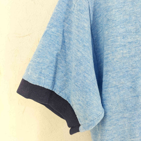 ラッセルアスレチック RUSSELL ATHLETIC USA製 フロントプリント リンガーTシャツ メンズ import:M
