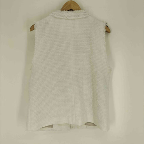 インデックス INDEX 24AW ポケット付き ツイード ジレ ベスト レディース JPN:M