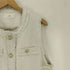 インデックス INDEX 24AW ポケット付き ツイード ジレ ベスト レディース JPN:M