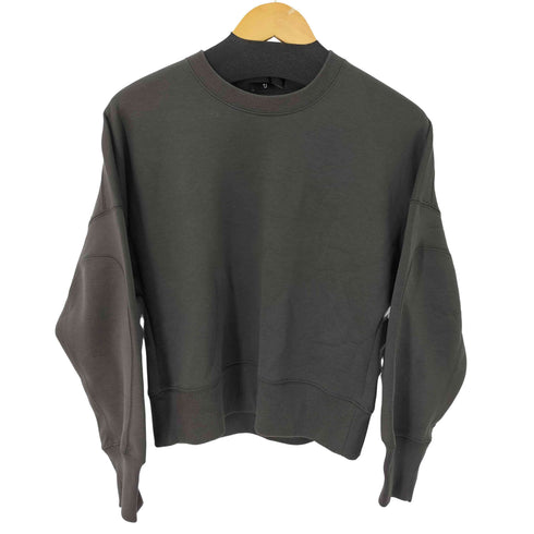 ユニクロプラスジェイ UNIQLO+J ドライクロップドスウェットシャツ レディース JPN:S