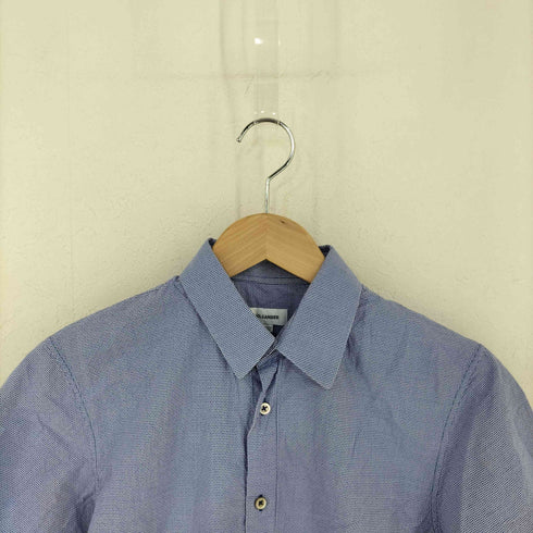 ジルサンダー JIL SANDER MADE IN ITALY コットン半袖シャツ メンズ FR:38