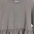 ザラ ZARA フリルドッキング ペプラム プルオーバースウェット レディース import:M