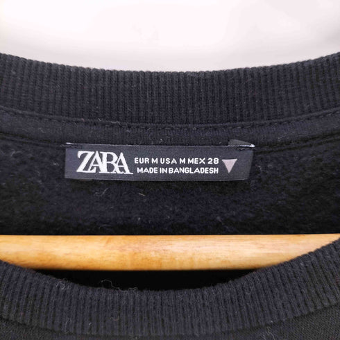 ザラ ZARA フリルドッキング ペプラム プルオーバースウェット レディース import:M