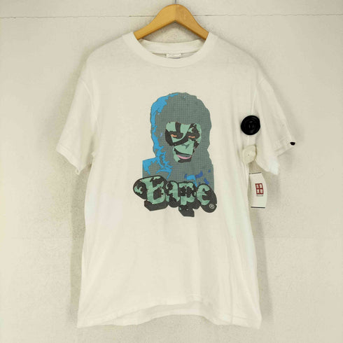 アベイシングエイプ A BATHING APE 90s MADE IN USA 初期 フロントプリントS/S TEE メンズ JPN:M