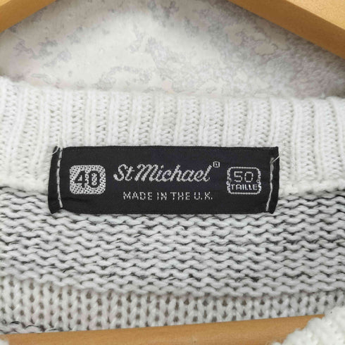 ST.MICHAEL MADE IN THE UK ボーダーニット メンズ 50TAILLE