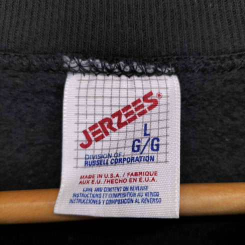 ジャージーズ JERZEES アーティストロゴ刺繍スウェット MADE IN USA メンズ L