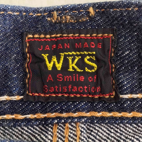 ワーカーズ WORKERS.CO.LTD 日本製 シンチバック リジッドデニム メンズ 30