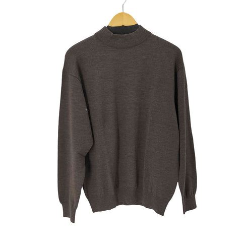 アクアスキュータム AQUASCUTUM ウール100 モックネックニットセーター メンズ JPN:XL