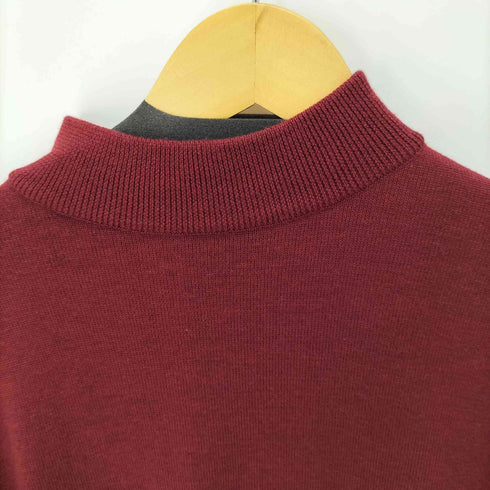 アクアスキュータム AQUASCUTUM ウール100 モックネックニットセーター メンズ JPN:XL