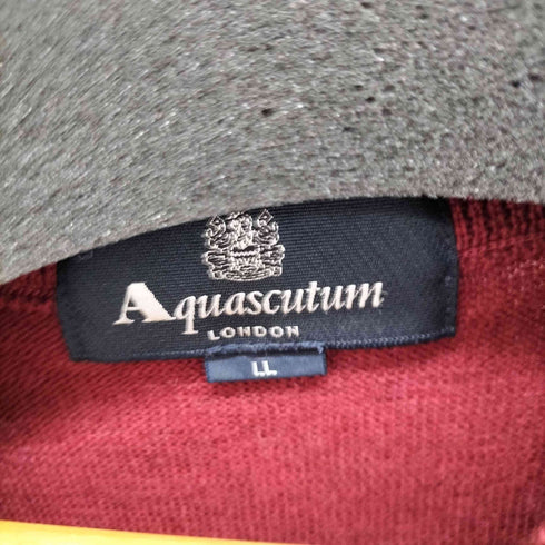 アクアスキュータム AQUASCUTUM ウール100 モックネックニットセーター メンズ JPN:XL