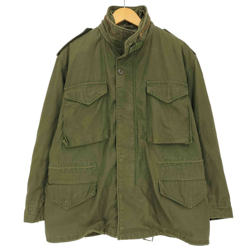 ユーエスアーミー U.S. ARMY 74年 ALPHA製 SCOVILLジップ M-65 Field Jacket 3rd フィールドジャケット メンズ MEDIUM SHORT