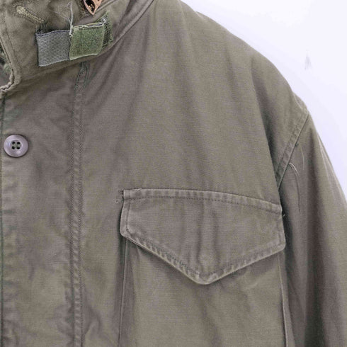 ユーエスアーミー U.S. ARMY 74年 ALPHA製 SCOVILLジップ M-65 Field Jacket 3rd フィールドジャケット メンズ MEDIUM SHORT
