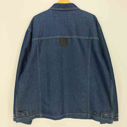 マリテフランソワジルボー MARITHE FRANCOIS GIRBAUD Y2K オーバーサイズ メタリック デニムジャケット メンズ import:XXL