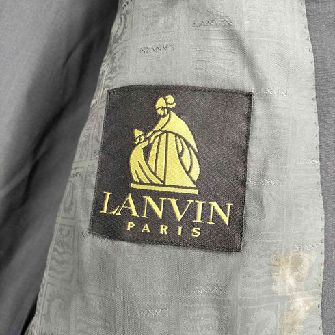 ランバン LANVIN 70~80S ダブルテーラードジャケット メンズ