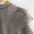 Frene ピンタックフリルブラウス レディース JPN:M