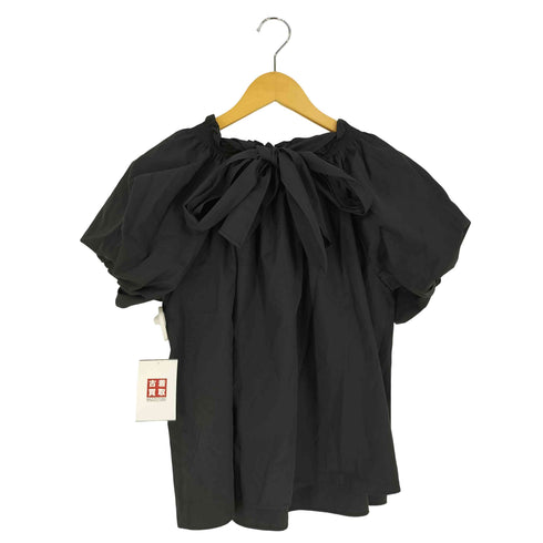 ナチュラルビューティーベーシック NATURAL BEAUTY BASIC オフショルリボンブラウス レディース JPN:M